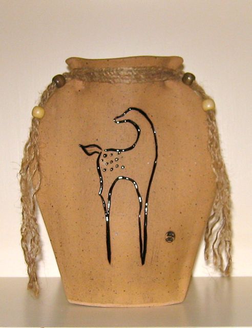 Horse Vase side 2
