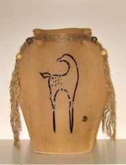 Horse Vase side 2