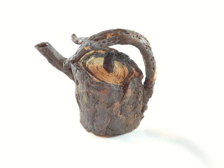 Wood Teapot