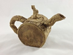 Log Teapot