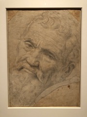 Portrait of Michelangelo by Daniele de Voltiera 