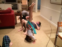 Luca Headstand