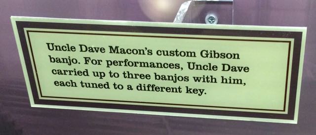 Uncle Dave Macon's info