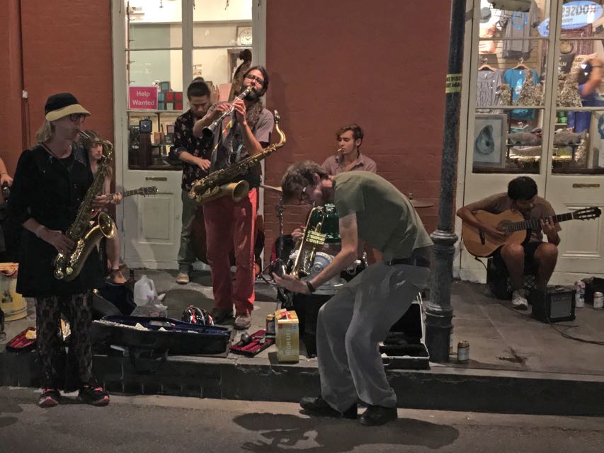 Street Band on Royal and St Peter