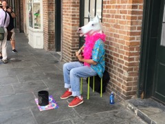 Street Musician on Chatres St
