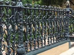 French Quarter Cool Fence