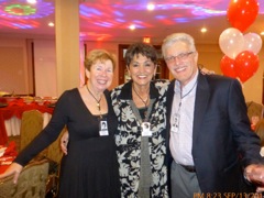 Sharon, Goldie Zucker Weizman and Mark Gantz