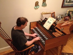 095 Kenny on the harpsichord