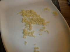23 Chopped Garlic cloves
