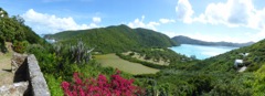 Our View from D4 on Guana Island