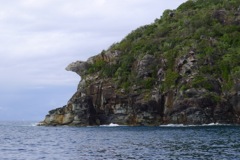 The 'Guana Head Rock