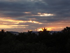 Sunset 30 Nov 2012