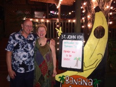 At the Banana Deck