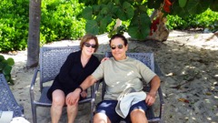 Cindy & Carl at Cooper Island