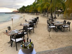 Harbour Villiage Beach tables