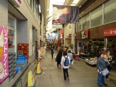 Nara pedestrian walkway
