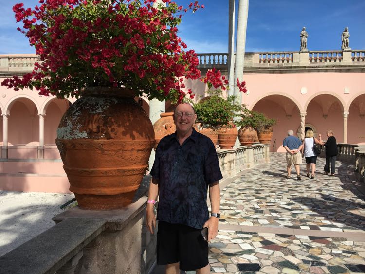 Bob at the Ringling Art Museum