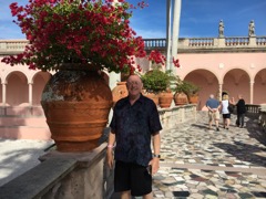 Bob at the Ringling Art Museum