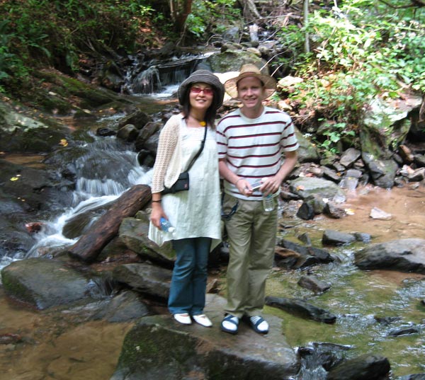 038 In the stream b