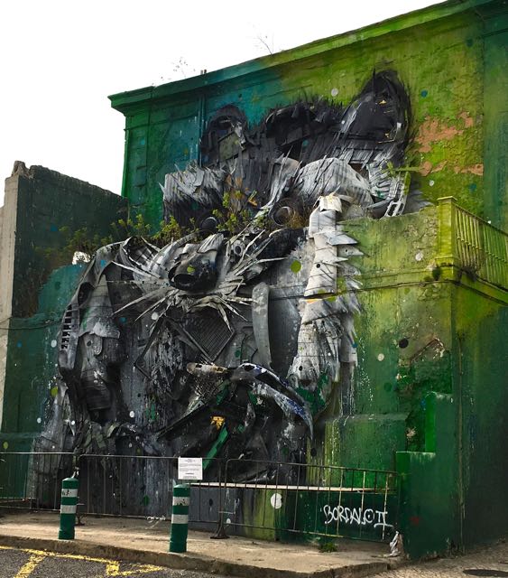 Bordalo II at 45 Degrees