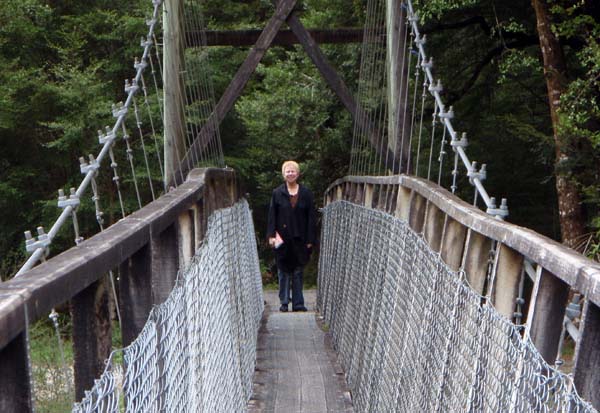 150 Sharon on bridge