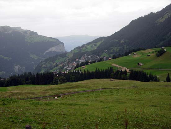 083 Wengen from above