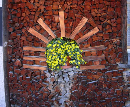 277 Woodpile Art