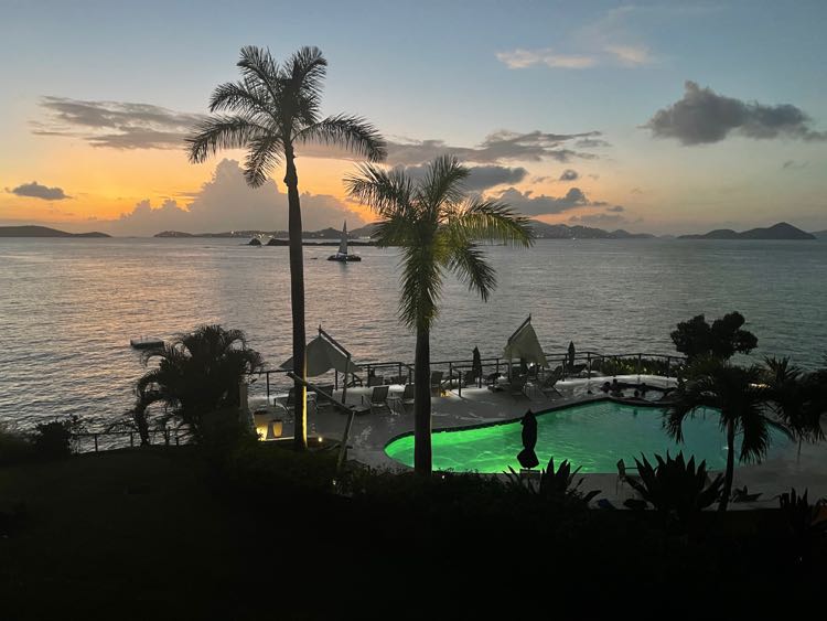 SunSet Dec 3rd From our room