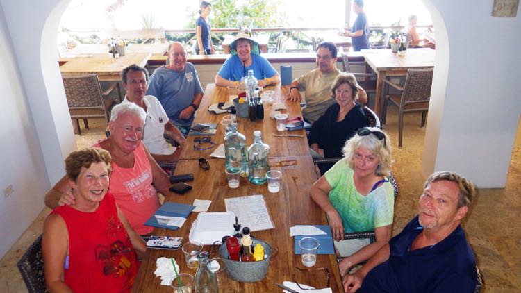 Angel's Group at Cooper Island