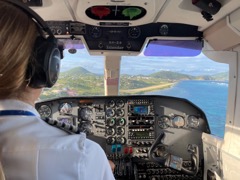 Maria Coming into Virgin Gorda