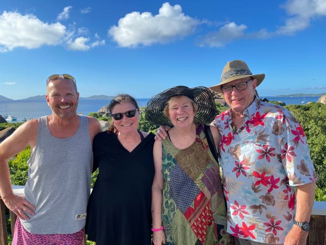 Gary & Tracy and Sharon & Bob at Top of the Baths