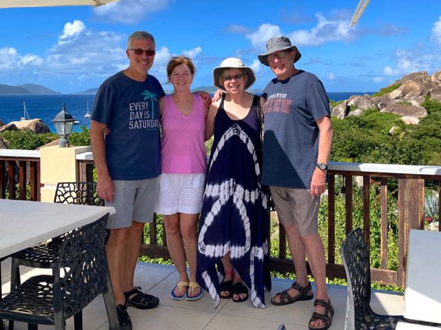 Brian, Tracy, Sharon & Bob Top of the Baths