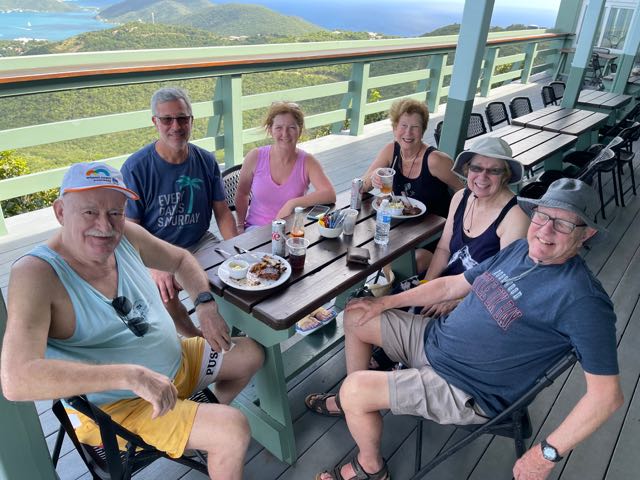 Hog Heaven with Joan & Mario and gang