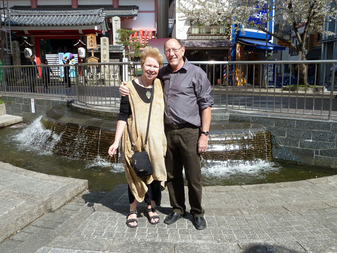 63 Bob & Sharon in Kyoto