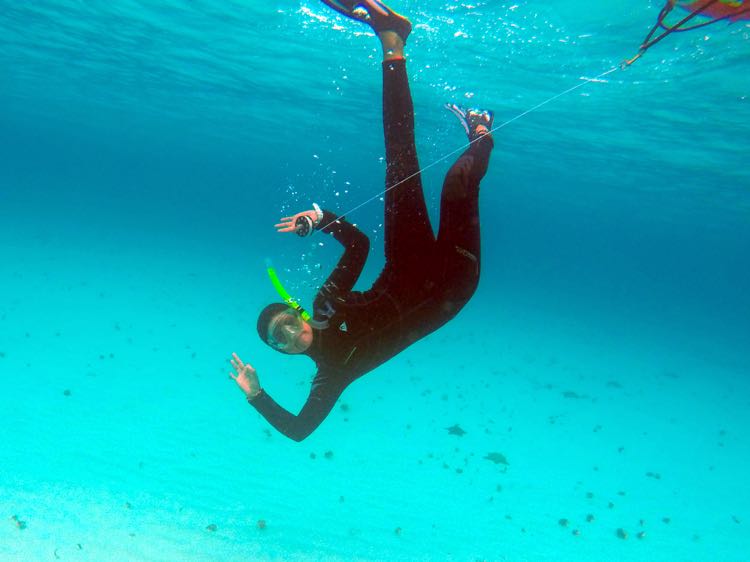 Ari, Our snorkle guide