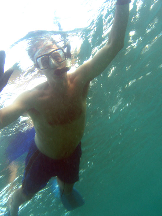 David Snorkeling