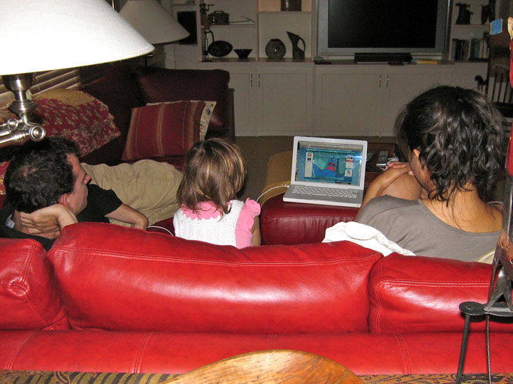 26-11 Watching Sponge Bob