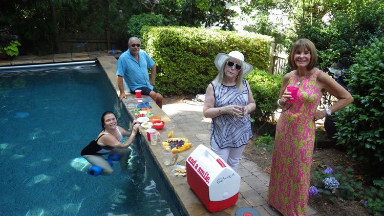 Liz, Vince, Hedy and Janna