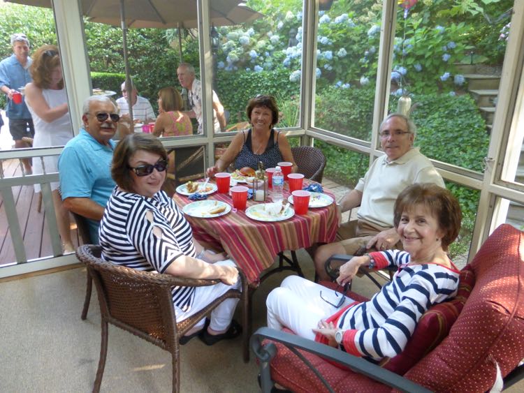 Screened in porch group