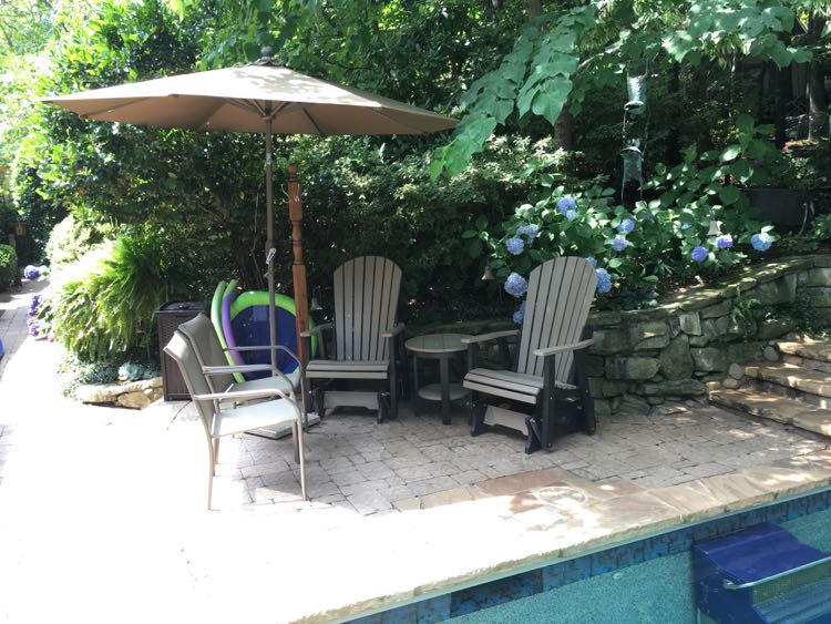 Pool Sitting Area